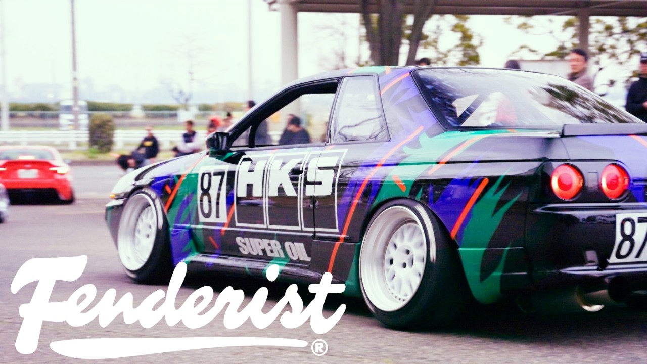 Stanced Cars Barely Make it Out! Fenderist Japan 2026 | Insane JDM builds