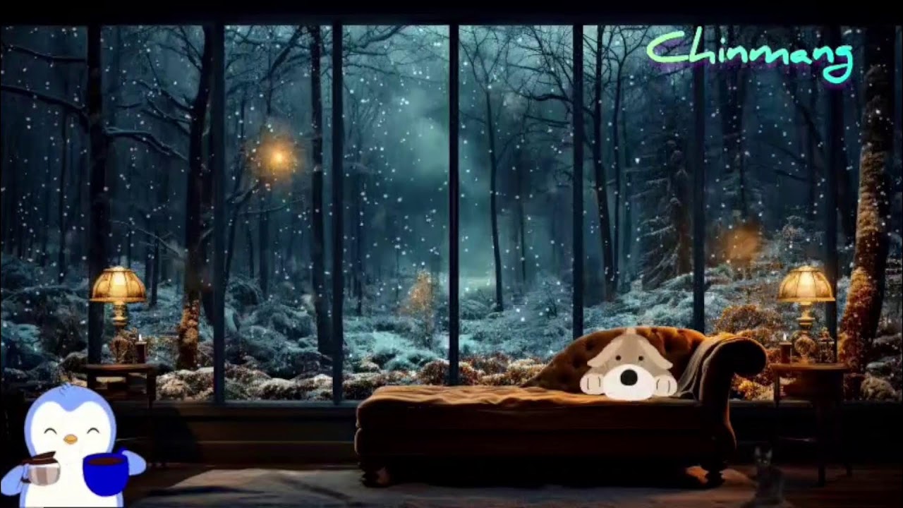 SNOWY RELAXING PIANO MUSIC |CHINMANG