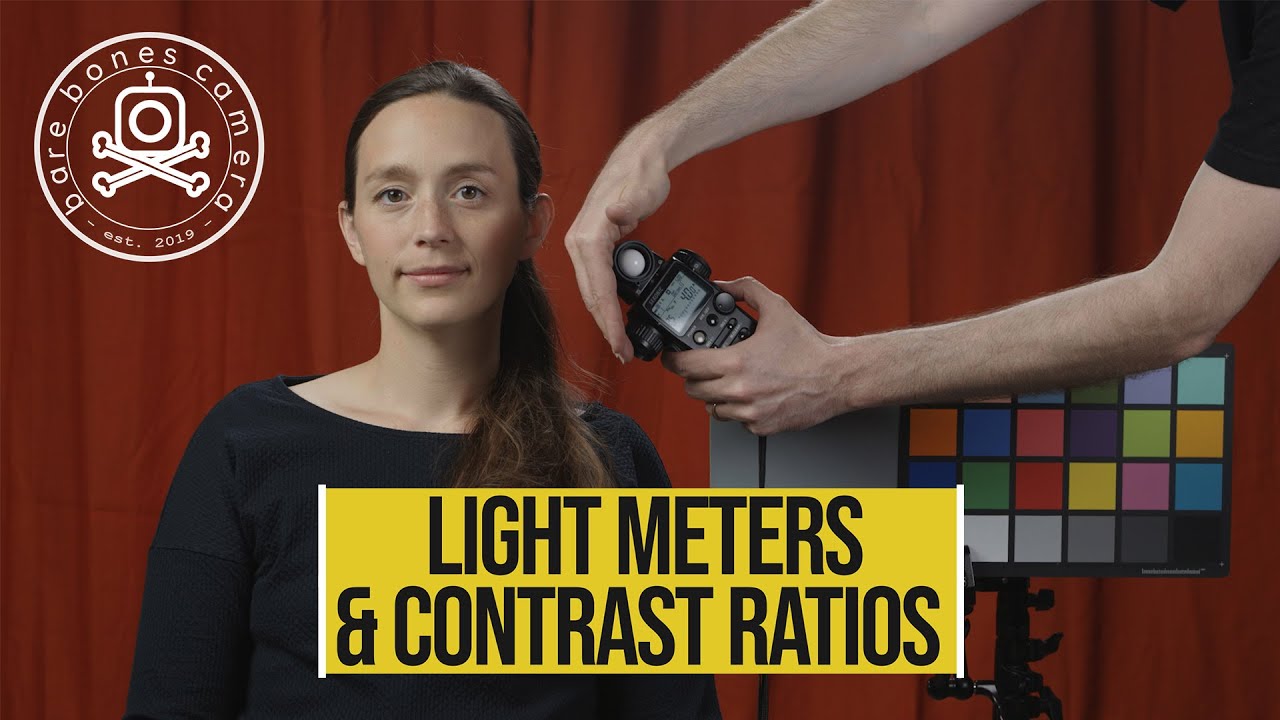 LIGHT METERS & CONTRAST RATIOS - Cinematography School - Short Takes from BareBonesCamera