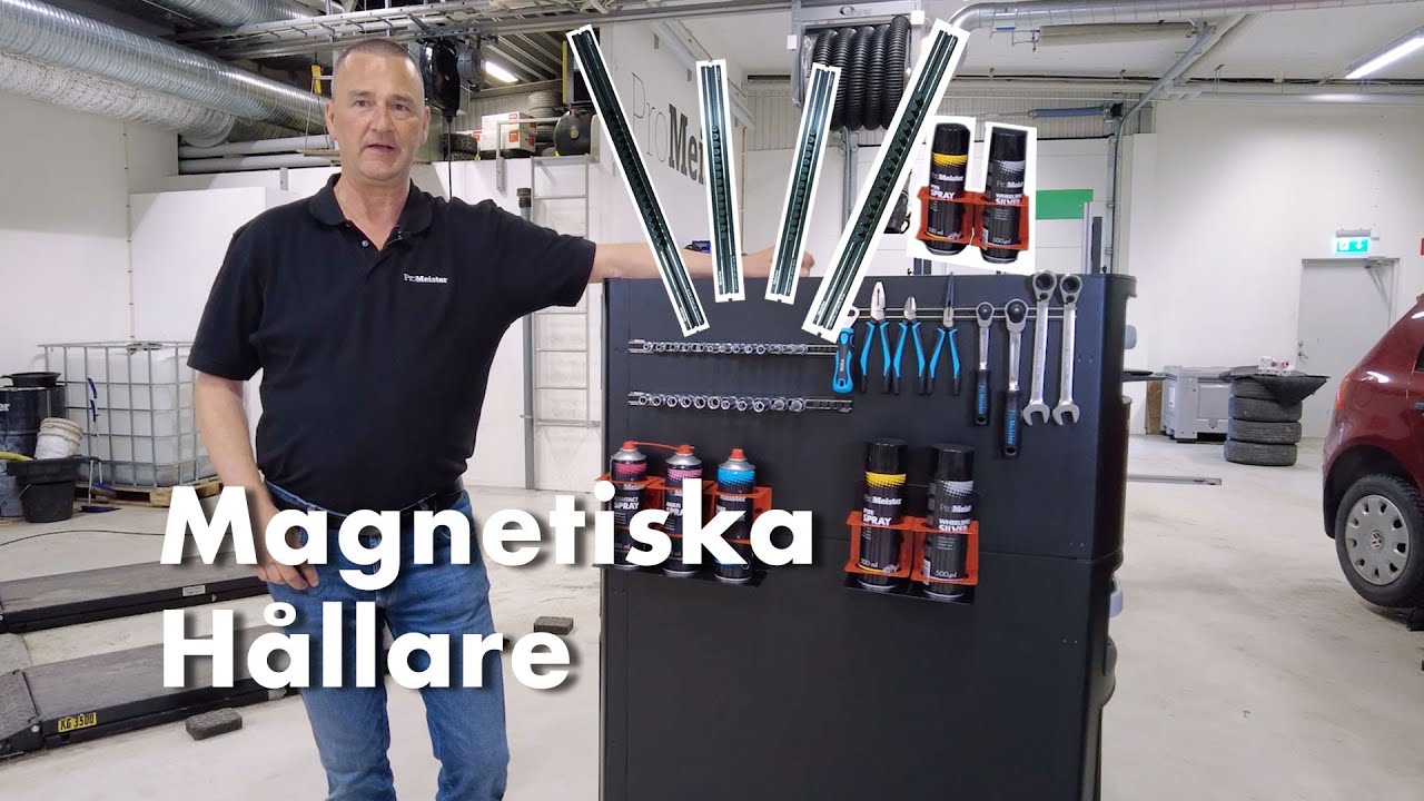 Ordning och reda på torpet – magnetiska hållare