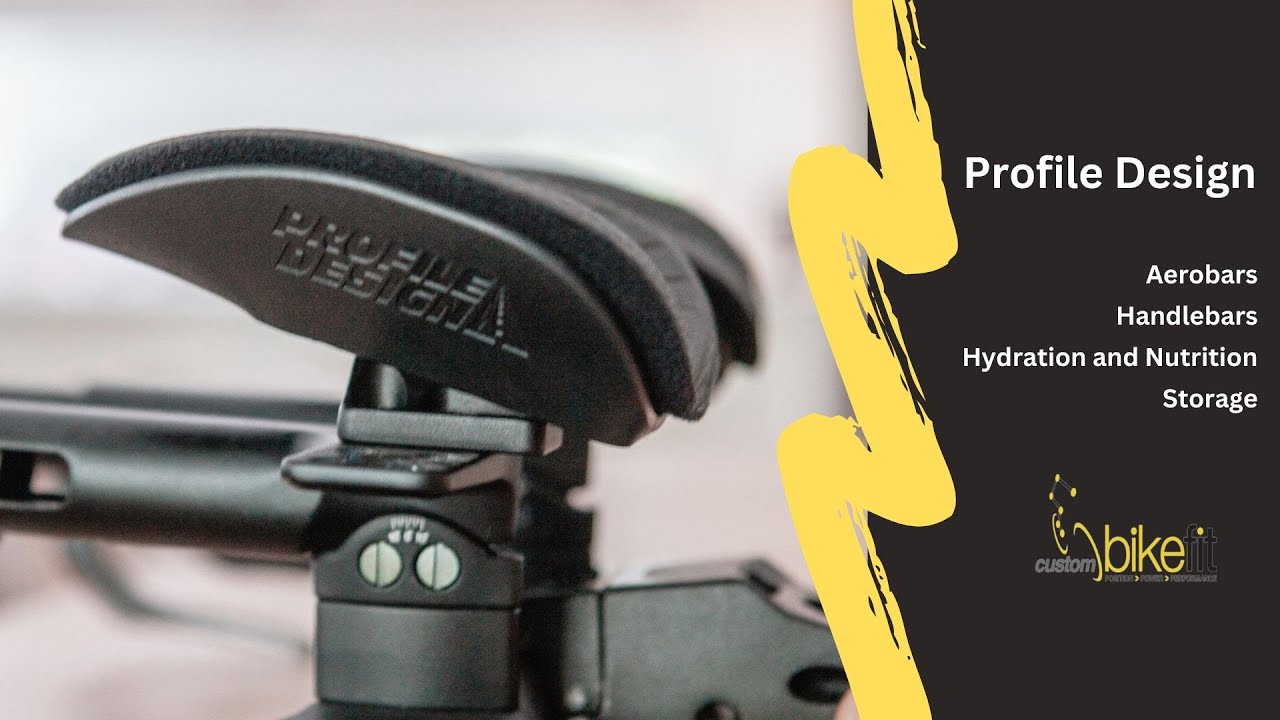 The great benefit of Profile Design products is that they tie in together, perfect for Triathlon.