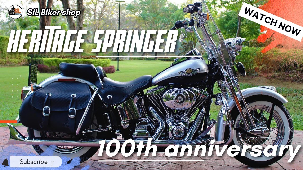 Harley Davidson Heritage springer Softail Classic 100th Anniversary