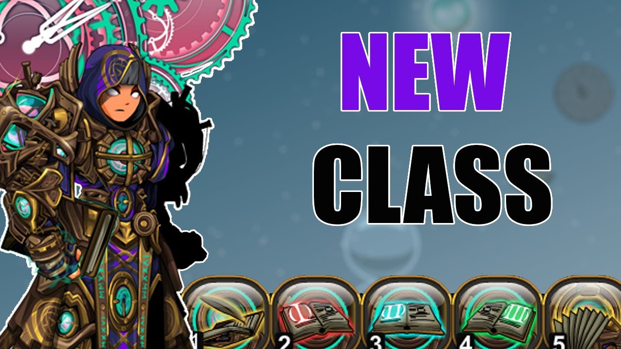 AQW Я получил класс &laquo;Архивариус времени&raquo;! | Первый взгляд на навыки + магазин