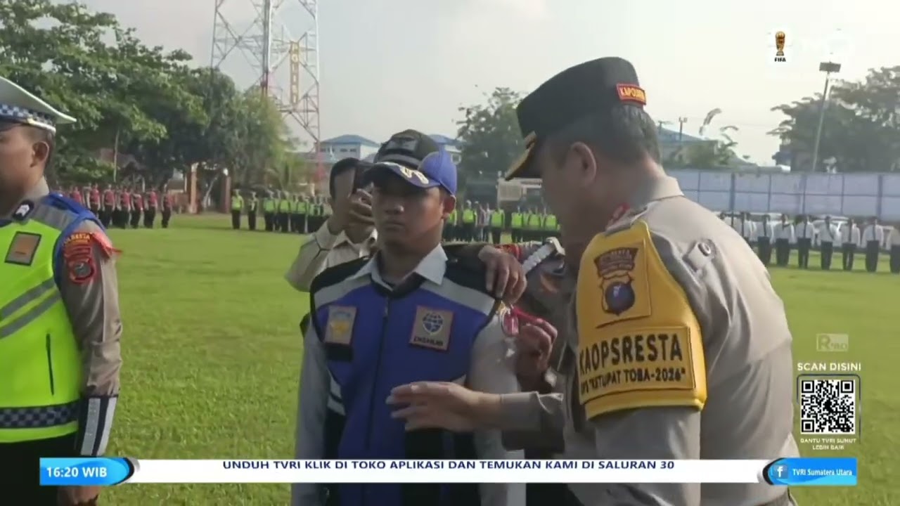 APEL GELAR PASUKAN KETUPAT TOBA 2026 DI MAPOLRESTA DELI SERDANG