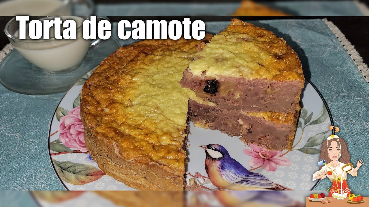 TORTA DE CAMOTE Receta artesanal  sin harina