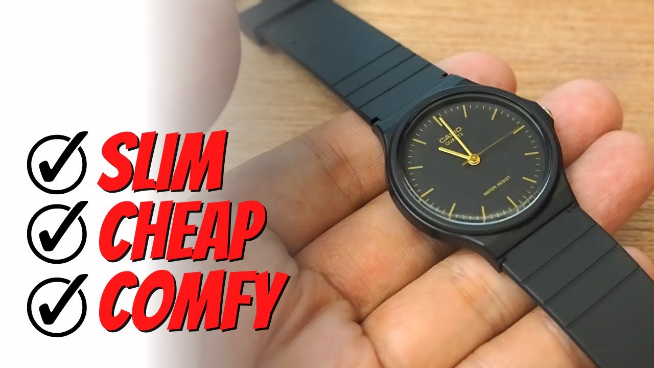 The Most Comfortable Analog Watch : Casio MQ24 Review (MQ-24 / MQ24-1ELDF)
