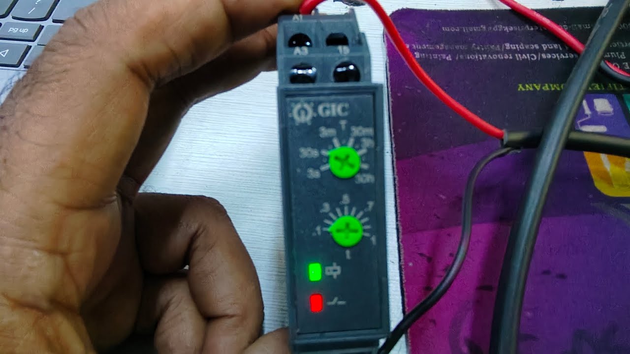 GIC ON DELAY TIMER ELECTRONIC TIMER - SERIES MICON  ON DELAY 12ODT4