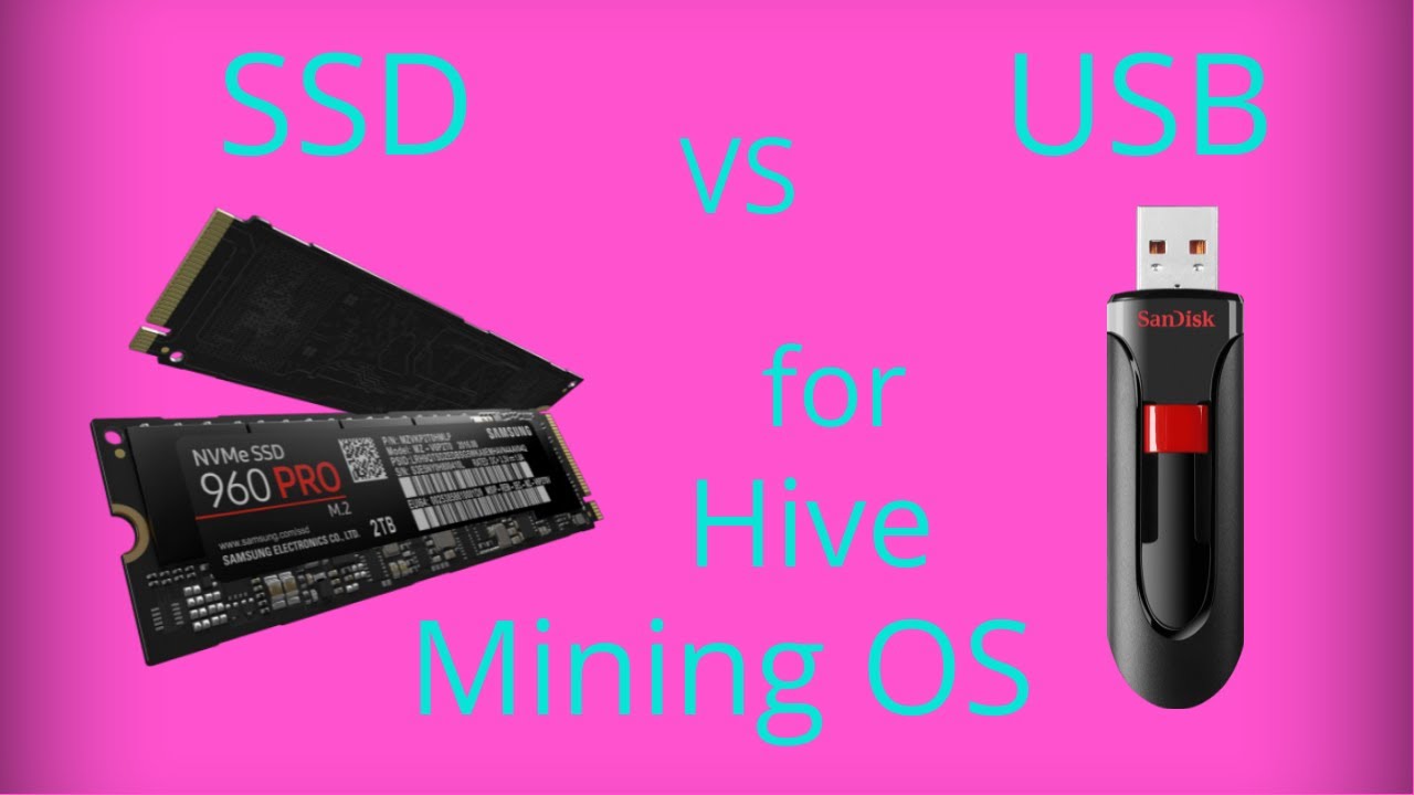 SSD or USB for your mining rig OS?
