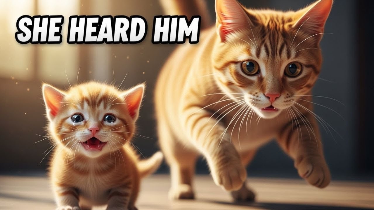 Lost Orange Kitten Reunited With Its Mother | A Heart-Touching Daytime Rescue Story