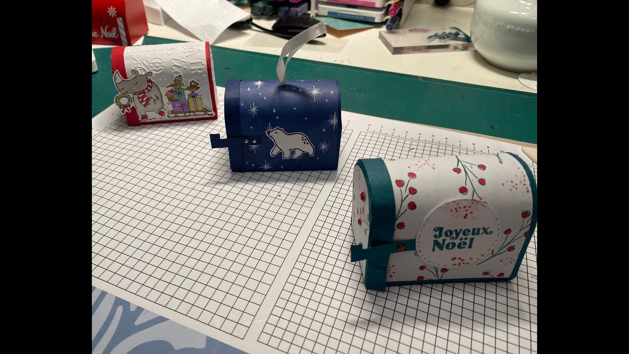 BOITE AUX LETTRES DE NOEL TYPE US