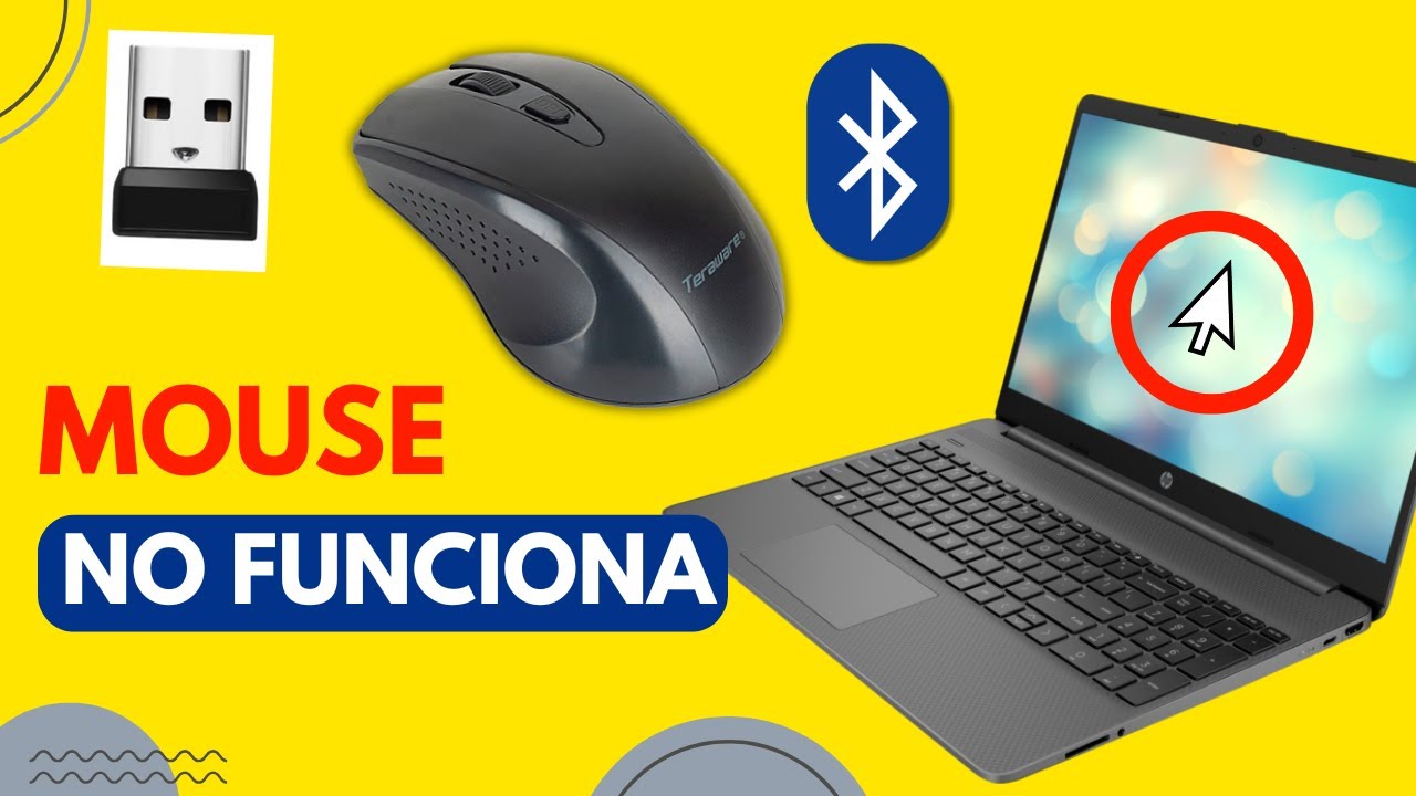 Porque mi mouse inalámbrico no funciona aunque prende la luz - 7 Soluciones efectivas