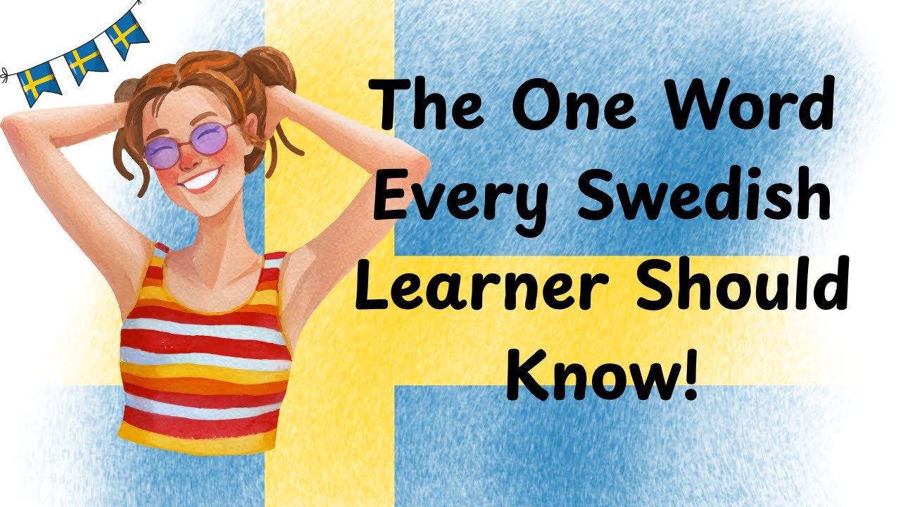 Learn Swedish with ONE Word: K&Auml;NNA | Feel, Know, and Understand Swedish Emotions!