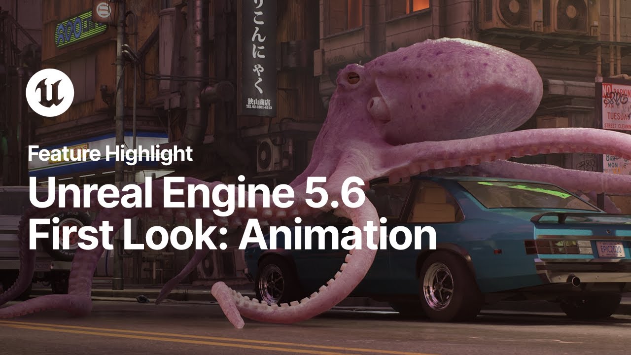 Первый взгляд на новые возможности анимации в Unreal Engine 5.6