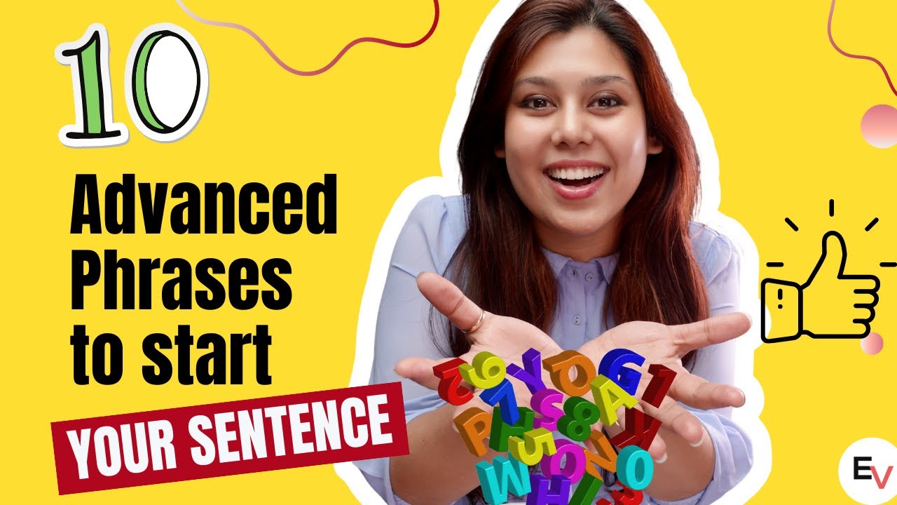 10 English Phrases to begin a sentence