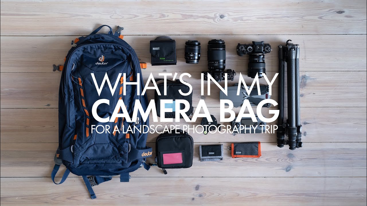 What's In My Camera Bag - Landscape Photography Trip