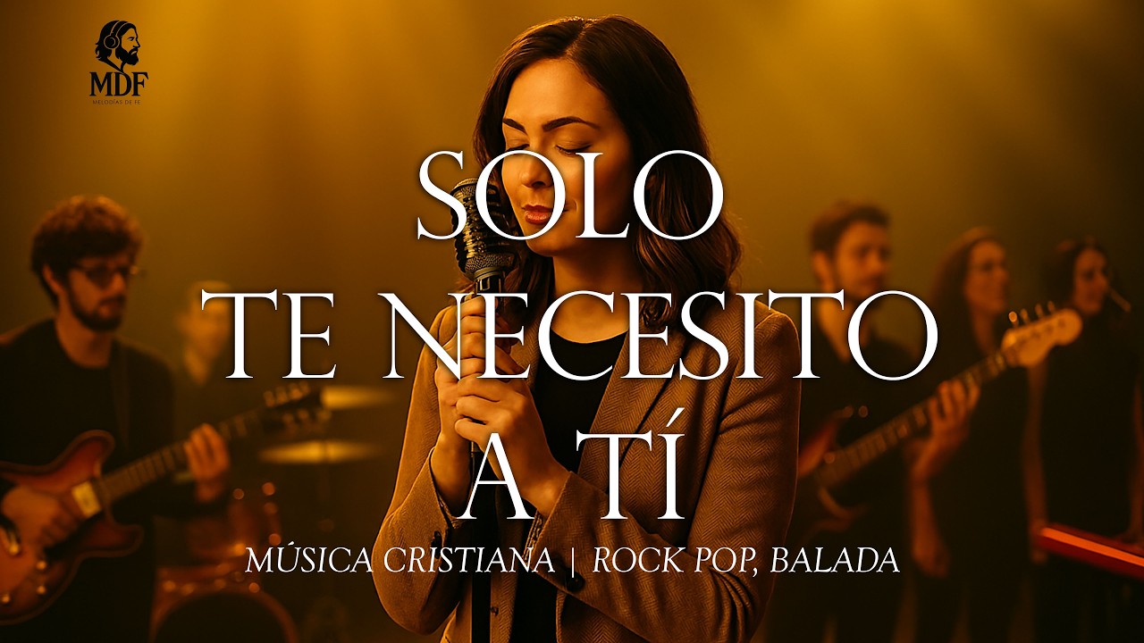 Solo Te Necesito A Ti | Rock pop cristiano | Música celestial