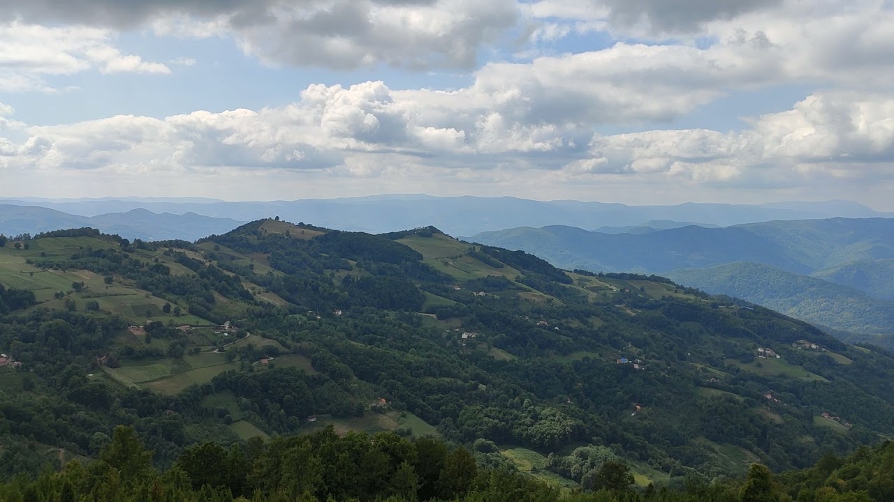 Debelo Brdo. Vidikovac.