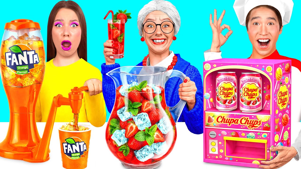 Thử Thách Nấu Ăn Giữa Tôi Và Bà | Buồn Cười Chiến Tranh Nhà Bếp