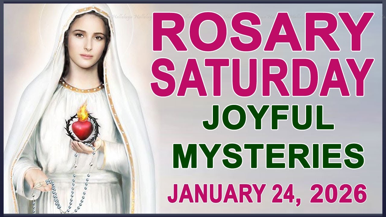 The Rosary Today I Saturday I January 24 2026 I The Holy Rosary I Joyful Mysteries
