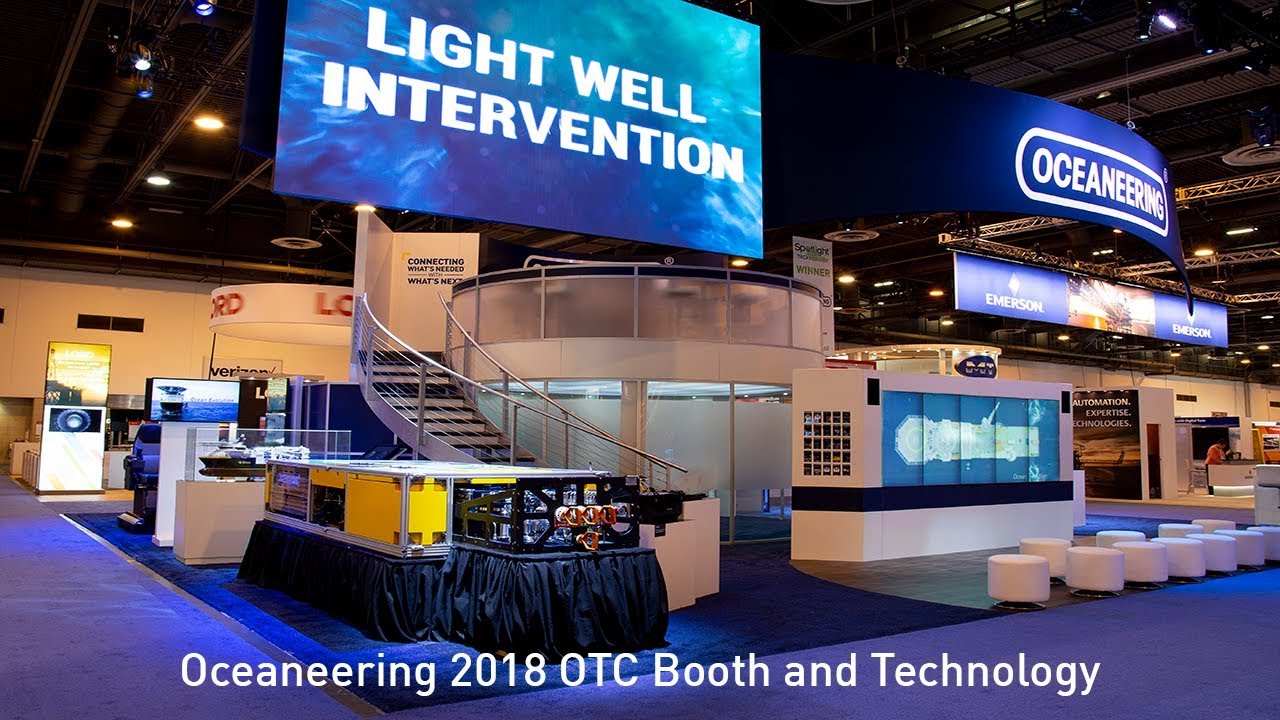 Oceaneering 2018 OTC Booth and Technology | Oceaneering