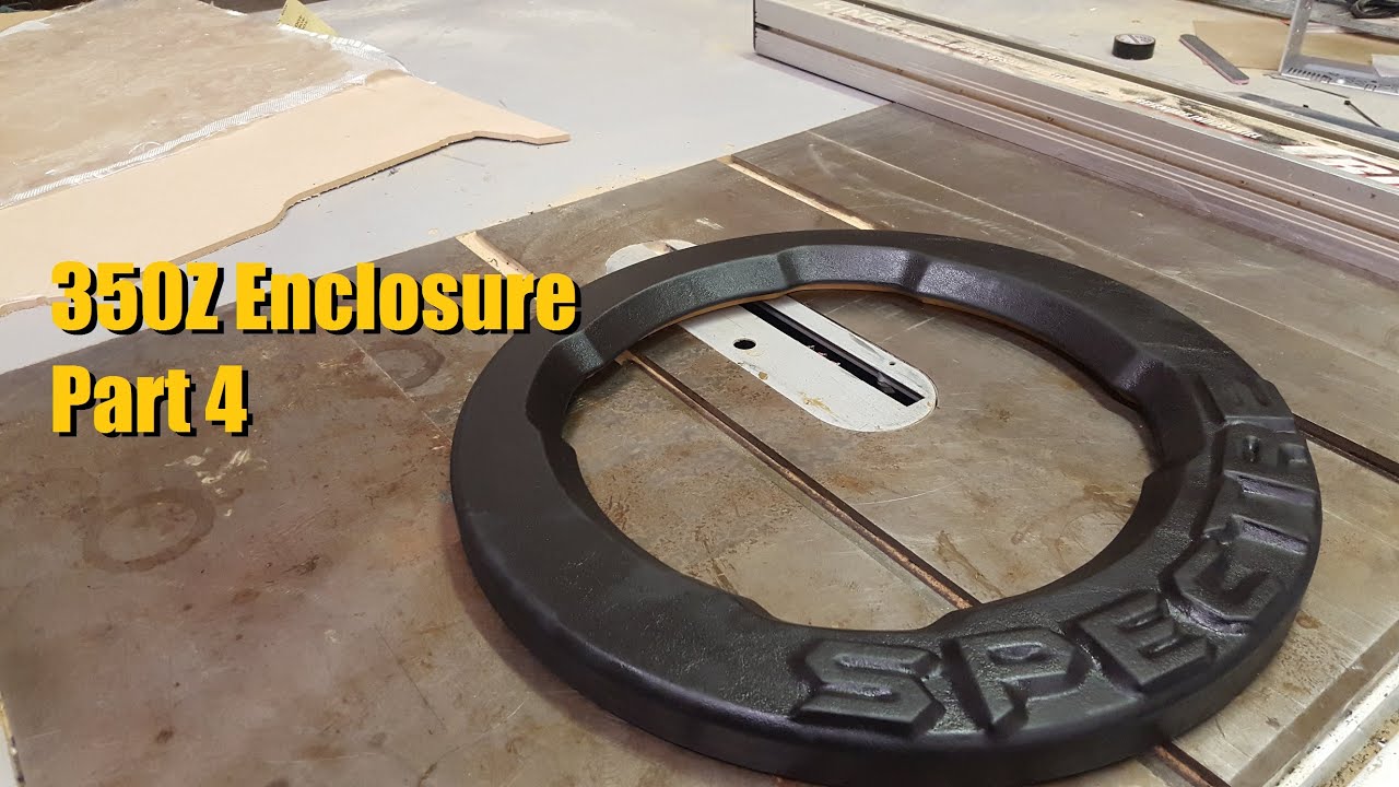 Builds: 350Z Spare Tire sub Enclosure Part 4 | AnthonyJ350
