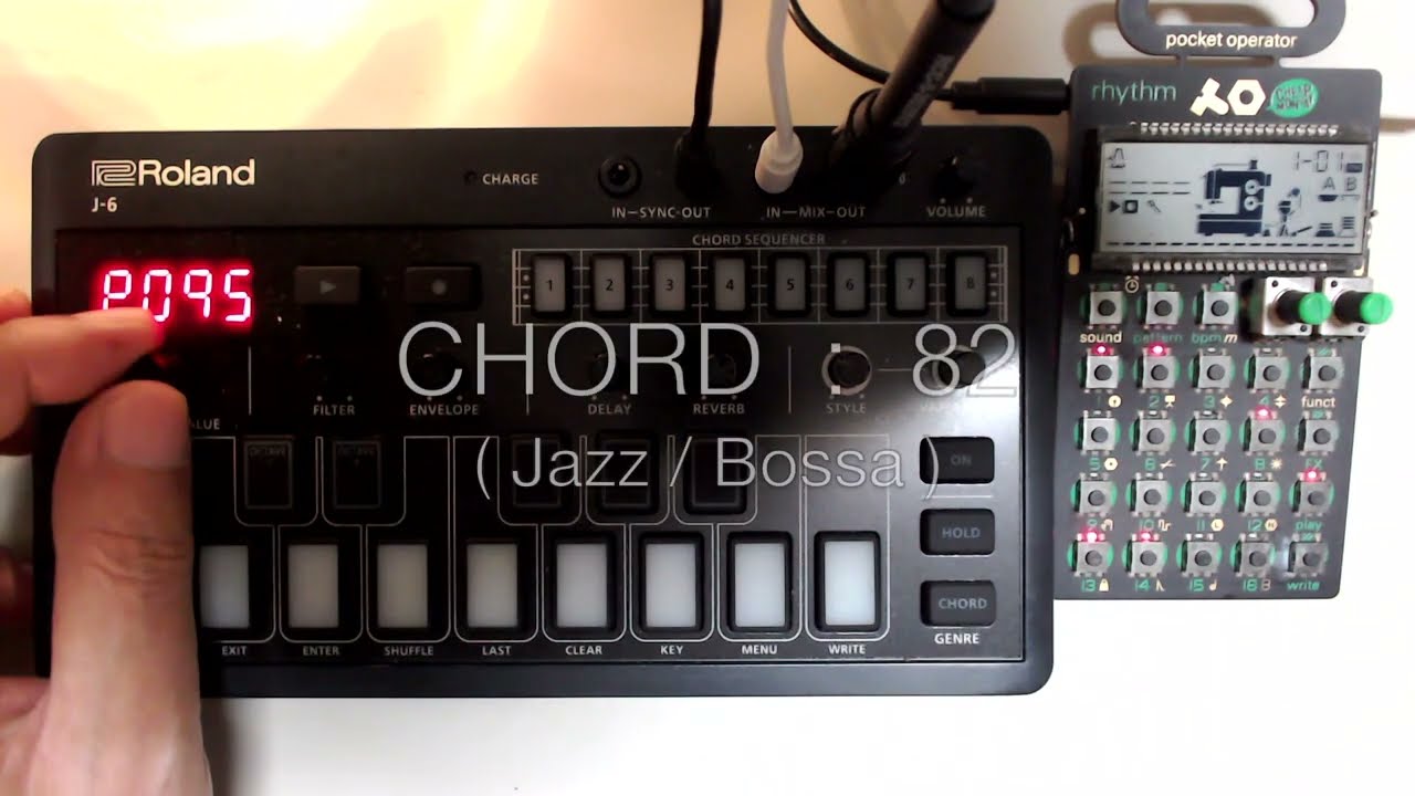 How To Make A Simple Sequence [ Roland J-6 ]