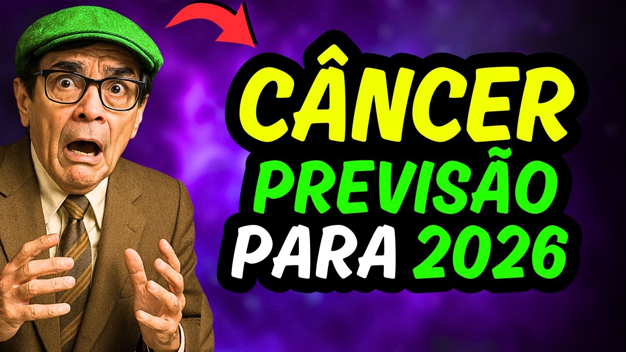CÂNCER♋ Chico Revela PREVISÕES para 2026 #chicoxavier #cancer #cancertarot #horoscopo