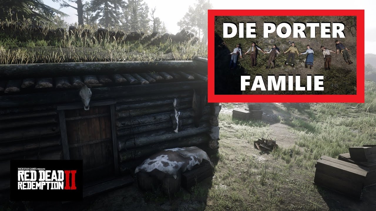 Die Porter Familie & was Sie getan haben | RDR2 Mysterien inkl. gelöschte Szenen