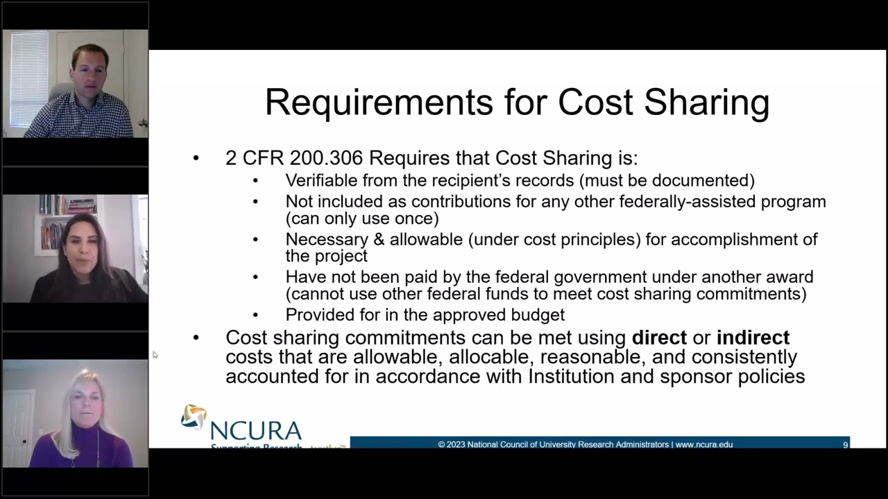 Cost Share Basics