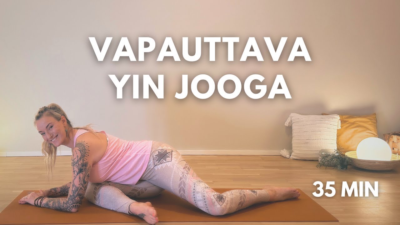 Vapauttava Yin Jooga - Karkota Stressi ja Löydä Rauha - 35 min