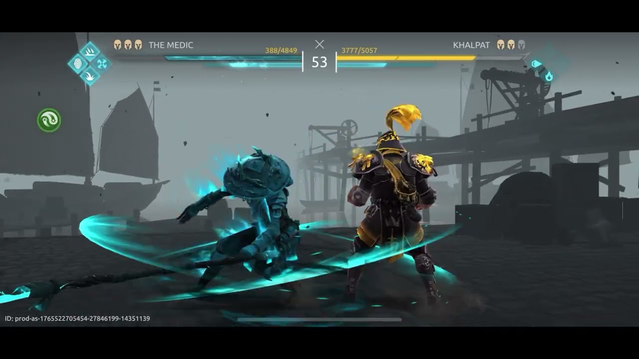 When 🥷opponent shocked 🤯 and shang rocked☠️ 💪 ||Shadow Fight arena gameplay ||