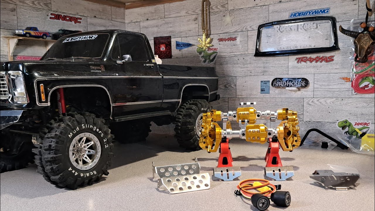 Traxxas TRX4 high trail ALL METAL AXLE UPGRADES Are they worth it?