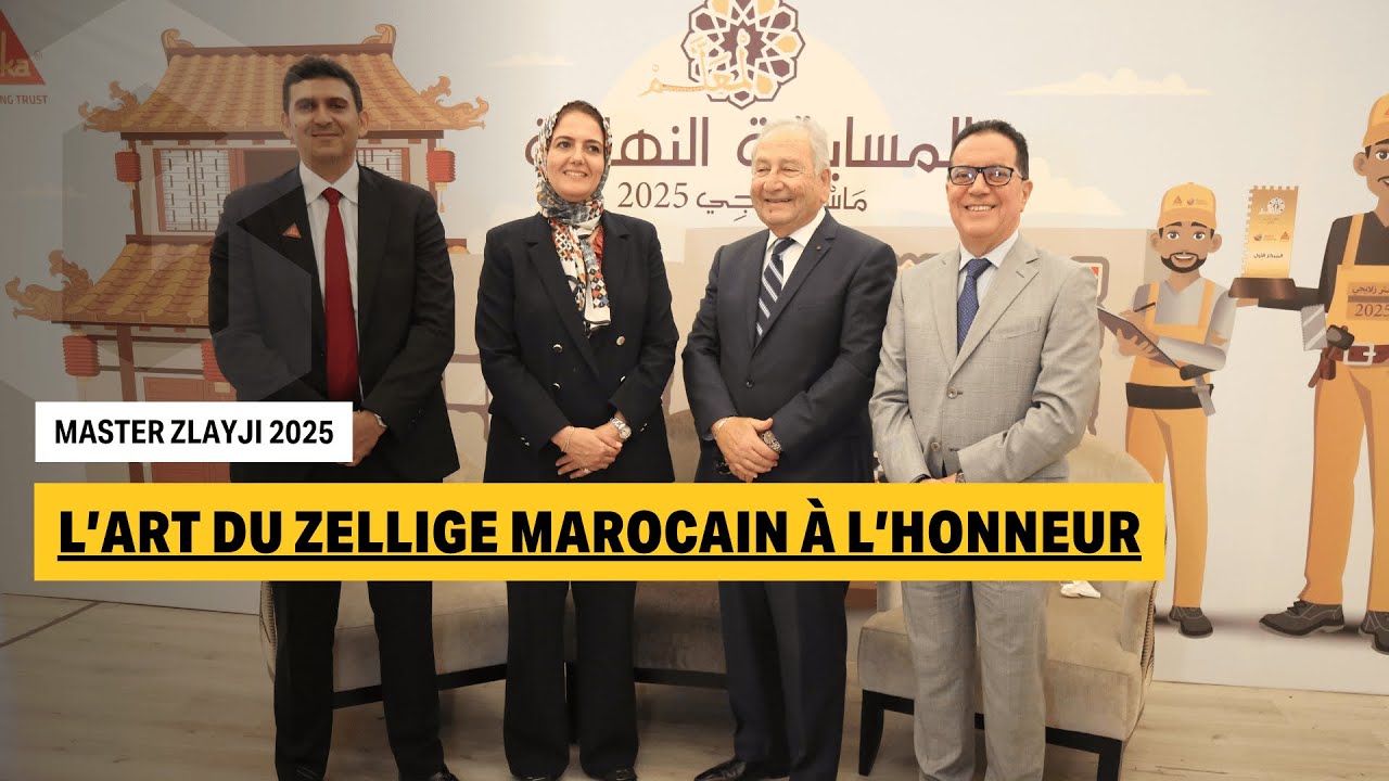 Master Zlayji 2025 | Finale nationale organis&eacute;e par Super C&eacute;rame & Sika Maroc