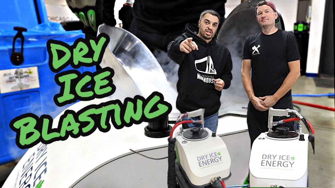 I Try Dry Ice Blasting For The First Time at The World Famous Chicago Auto Pro’s