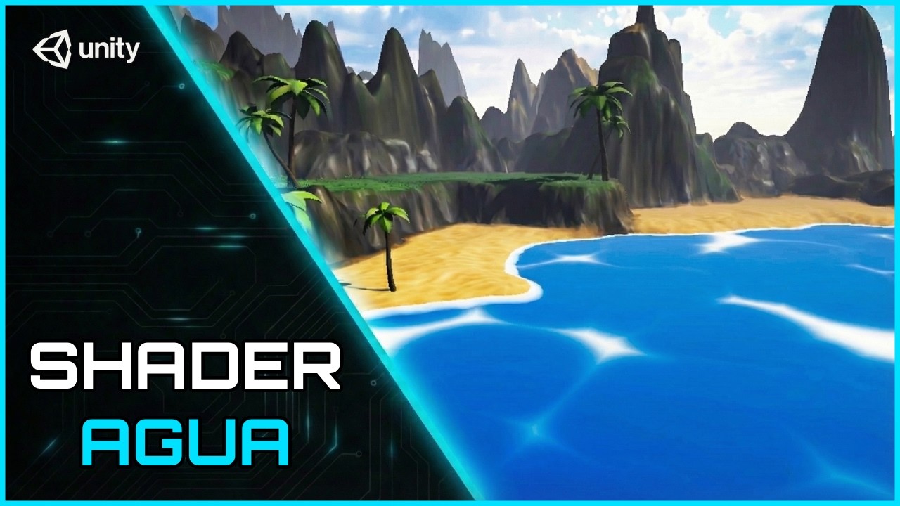 Unity SHADER GRAPH en ESPAÑOL - AGUA CON MOVIMIENTO
