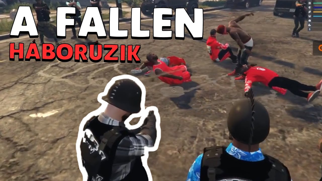 HÁBORÚ A BLOODS ELLEN! - GTA RP