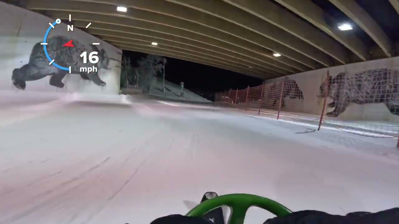 Ruka Finland 21st December 2024 sledge racing 9