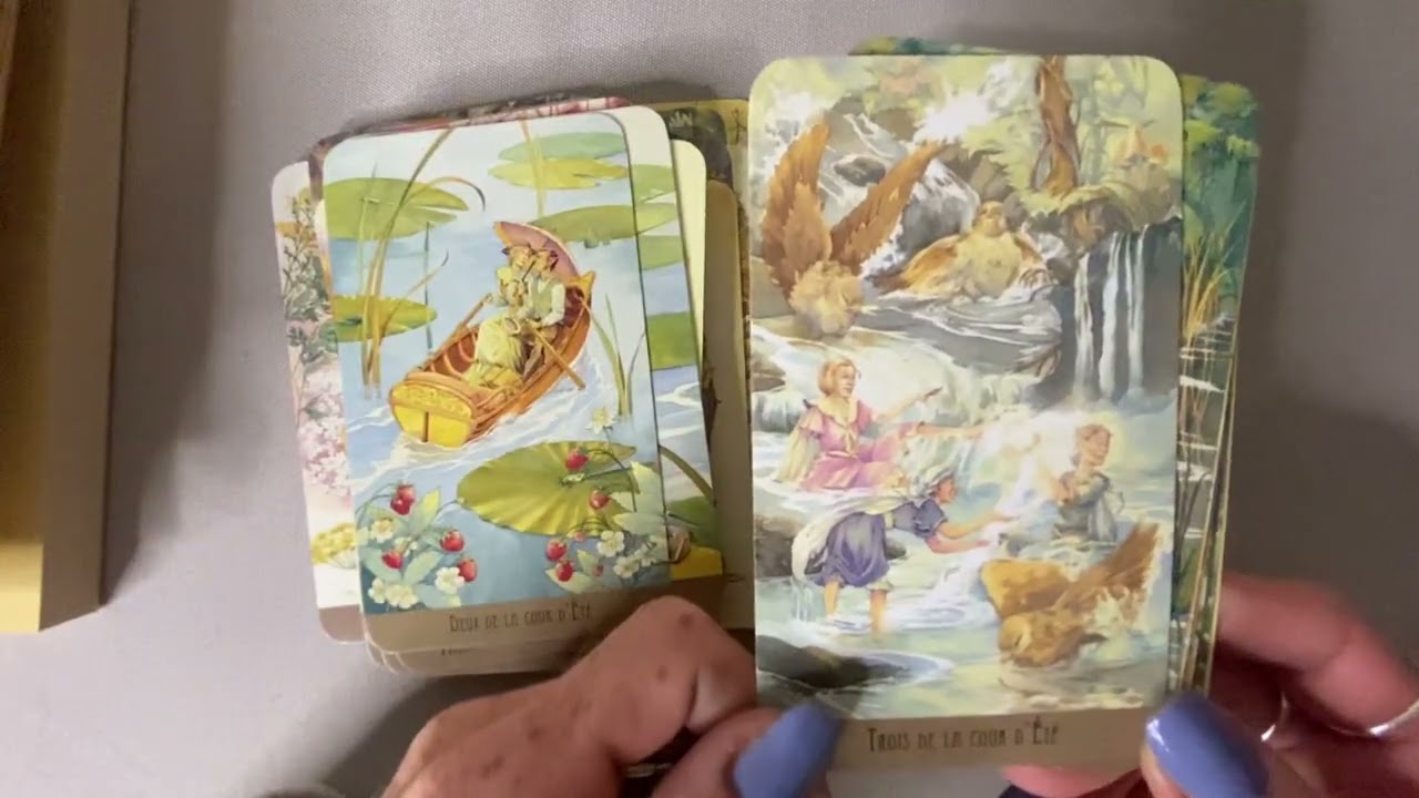 Review le tarot des fées victoriennes 🧚🏾‍♂️🧚🧚🏼‍♀️