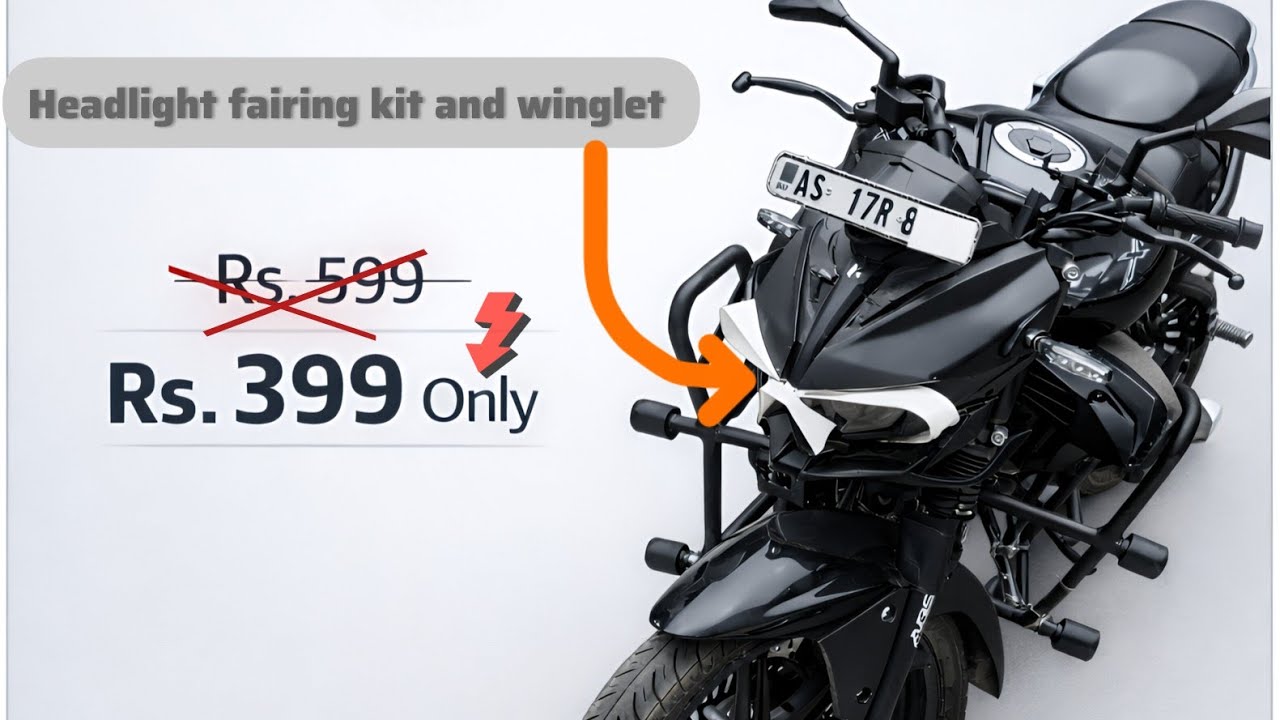 Xtreme 125R modification kit and winglet new modification 