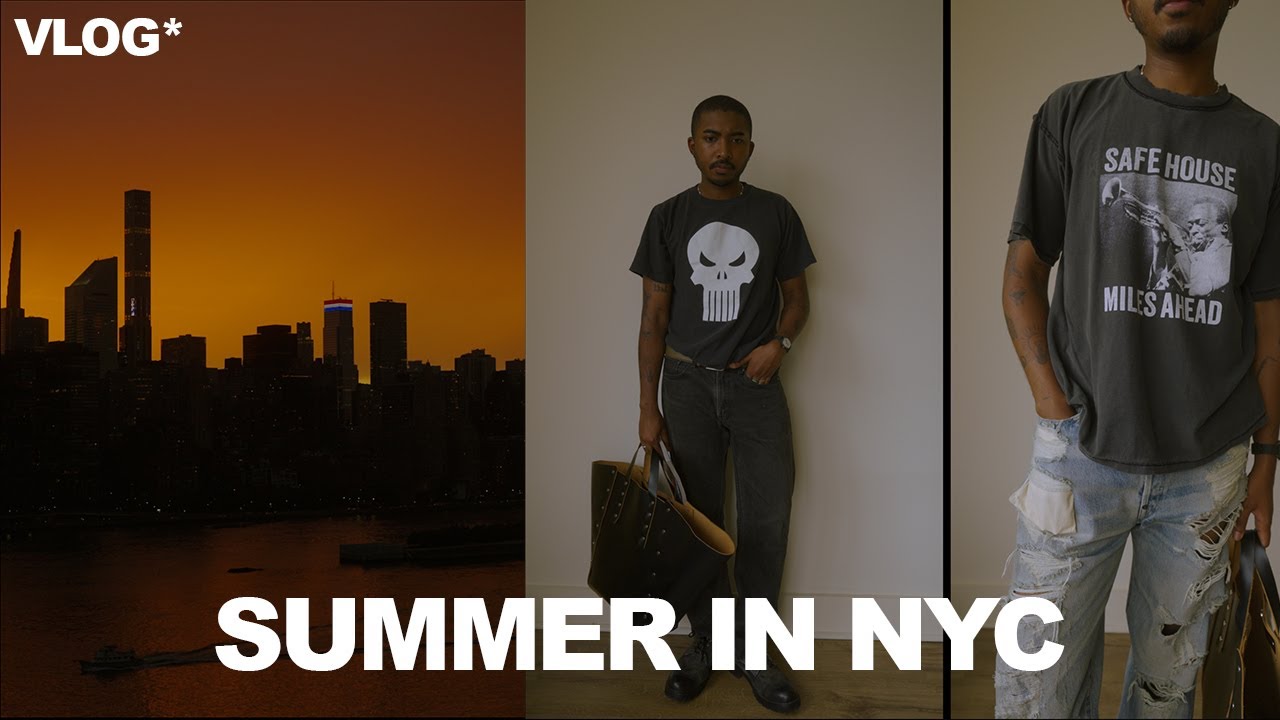 Summer In New York 2024 | Summer Outfits,Small Hours Mag Pop-up, Studio Visits + More.