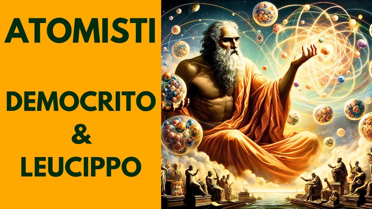 I PRIMI A IPOTIZZARE GLI ATOMI SONO STATI DEMOCRITO E LEUCIPPO
