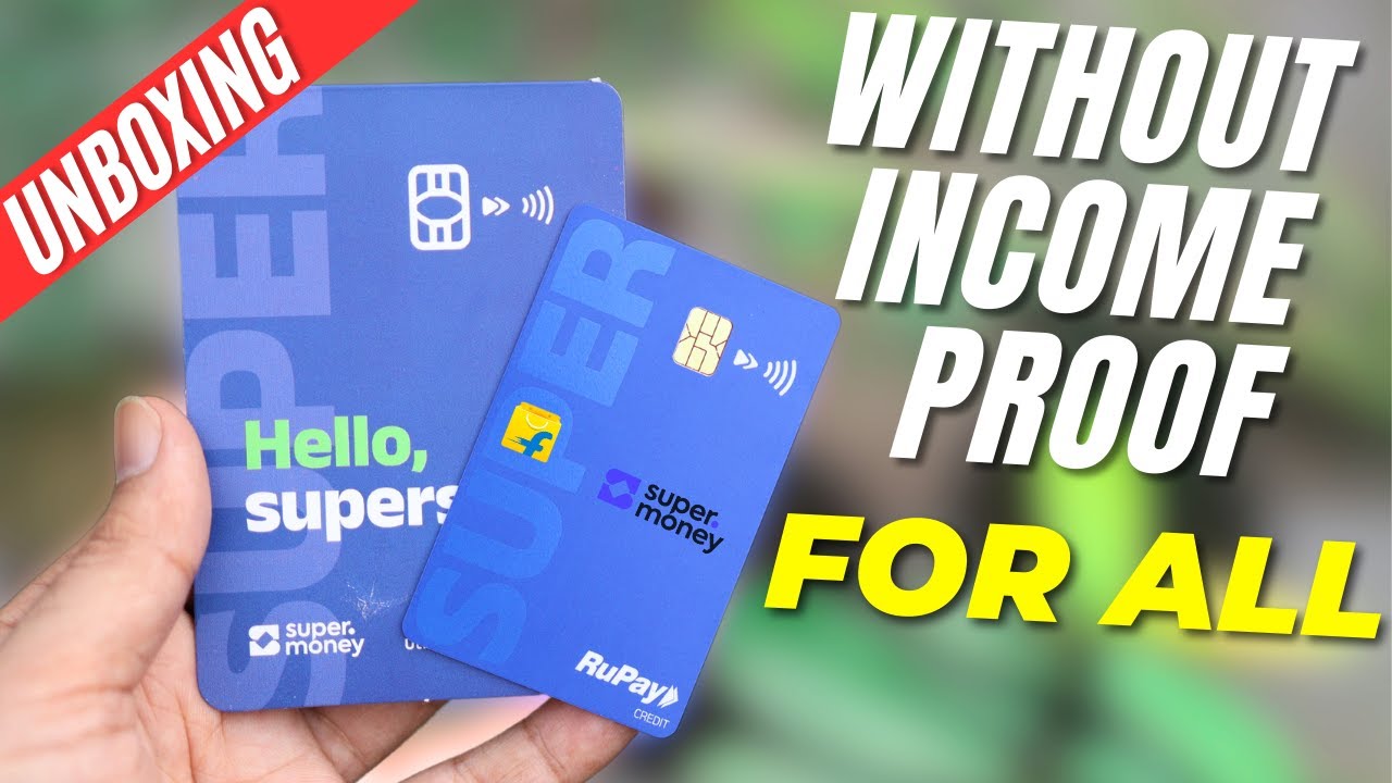 SuperCard Credit Card Unboxing
