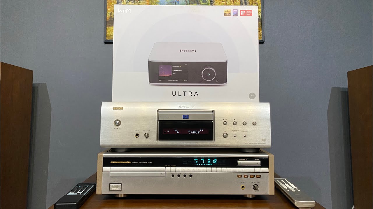 BỘ ÂM THANH HAY K THỂ THIẾU! Marantz CD 60 vs Denon DCD 1500AE, DAC Streaming nhạc số Wiim Ultra