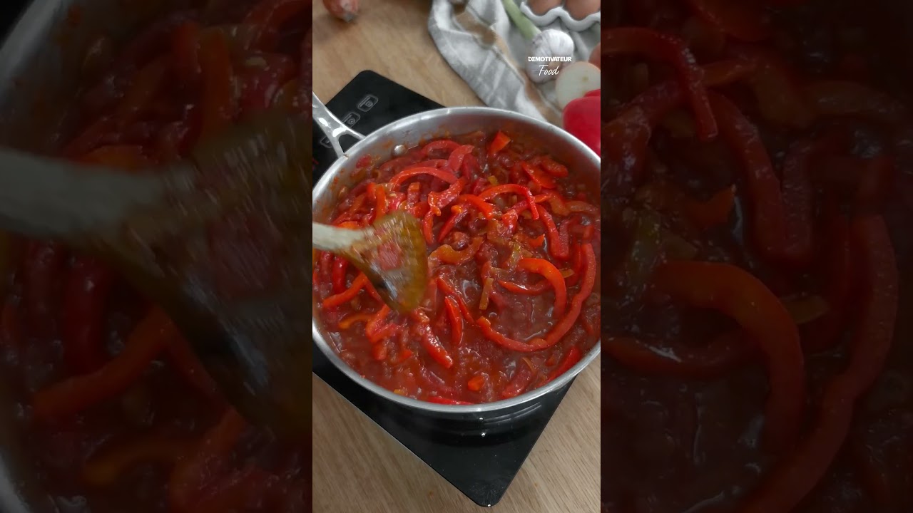 CHAKCHOUKA 😍  #recettefacile #recette #food #cuisine #recetterapide #shakshuka #recettedujour