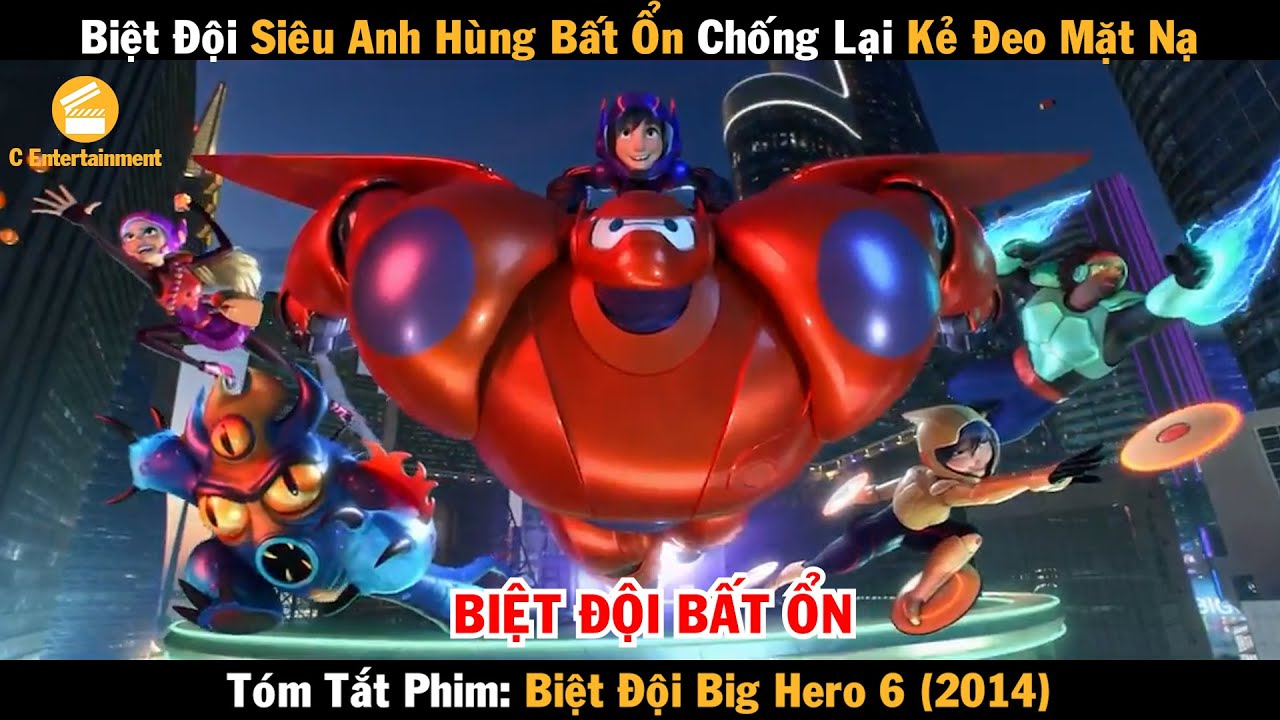 Review Phim Biệt đội siêu anh hùng bất ổn chống lại kẻ đeo mặt nạ | Big Hero 6 (2014)
