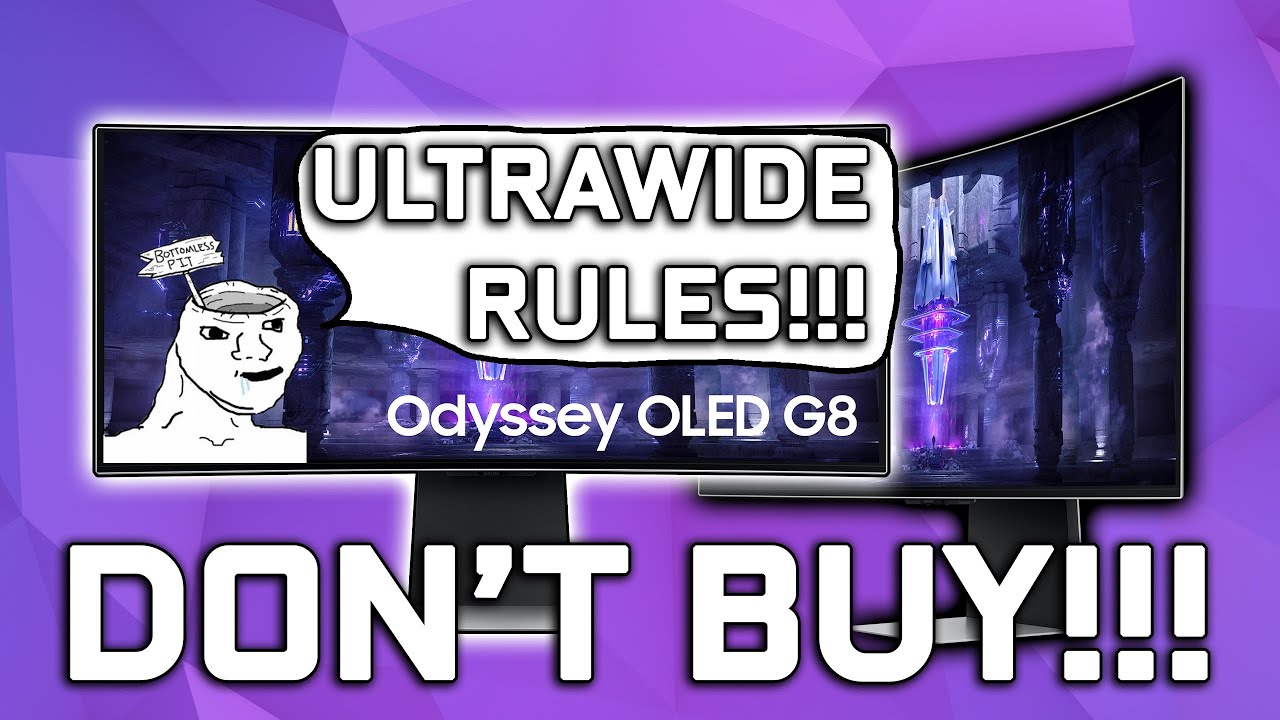 Не покупайте сверхширокий игровой монитор — вот почему