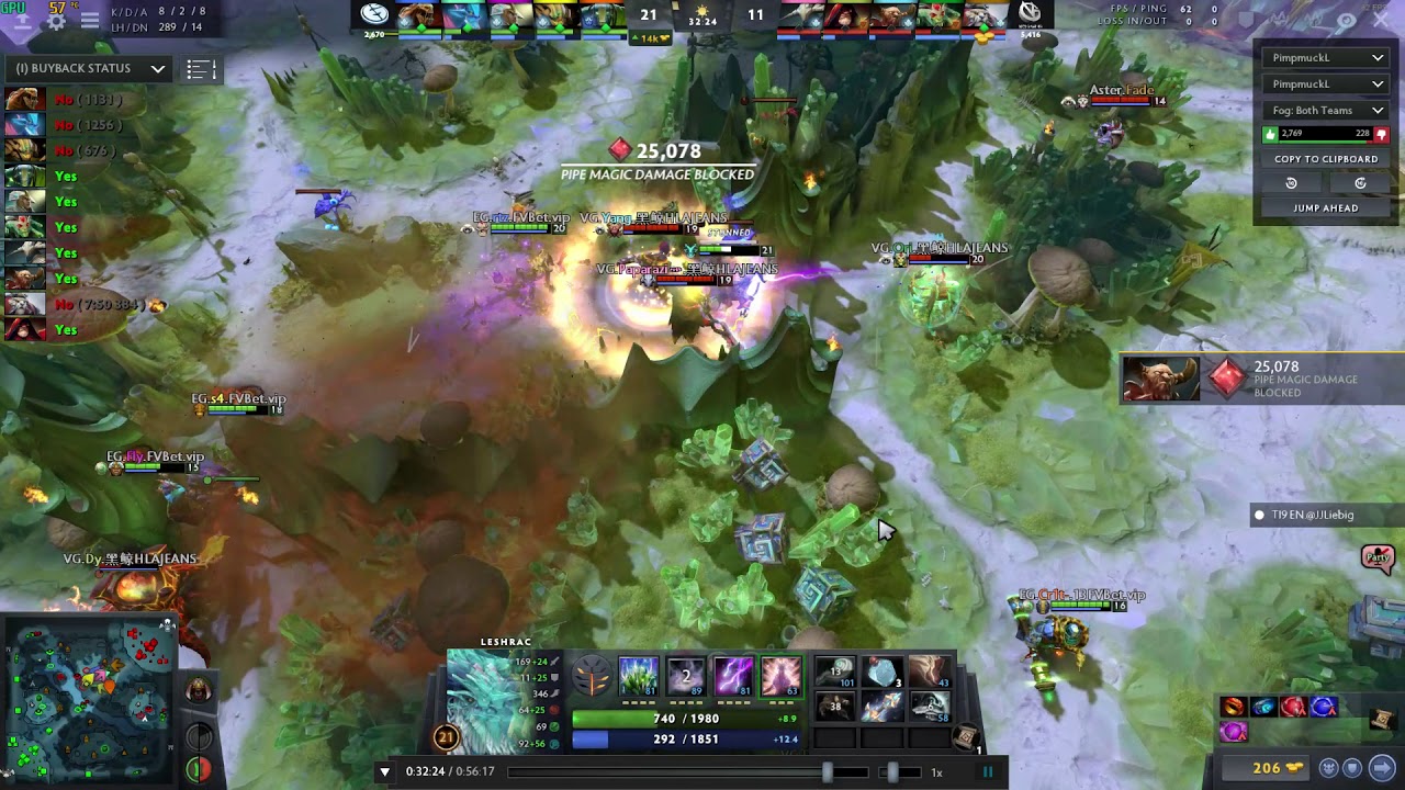 TI9 RTZ rampage moment-Hype cast from TobiWan