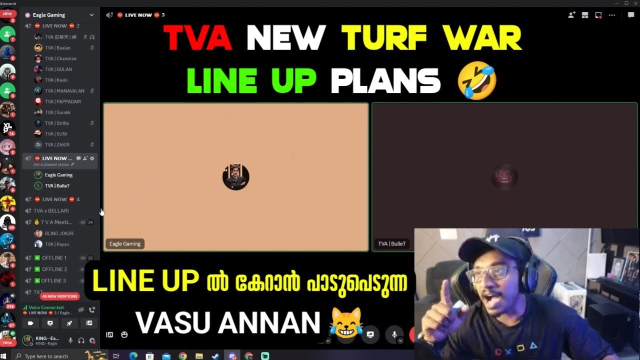 TVA NEW TURF WAR LINE UP PLANS 🤣LINE UP ൽ കേറാൻ പാടുപെടുന്ന VASU ANNAN 😹 | TVA