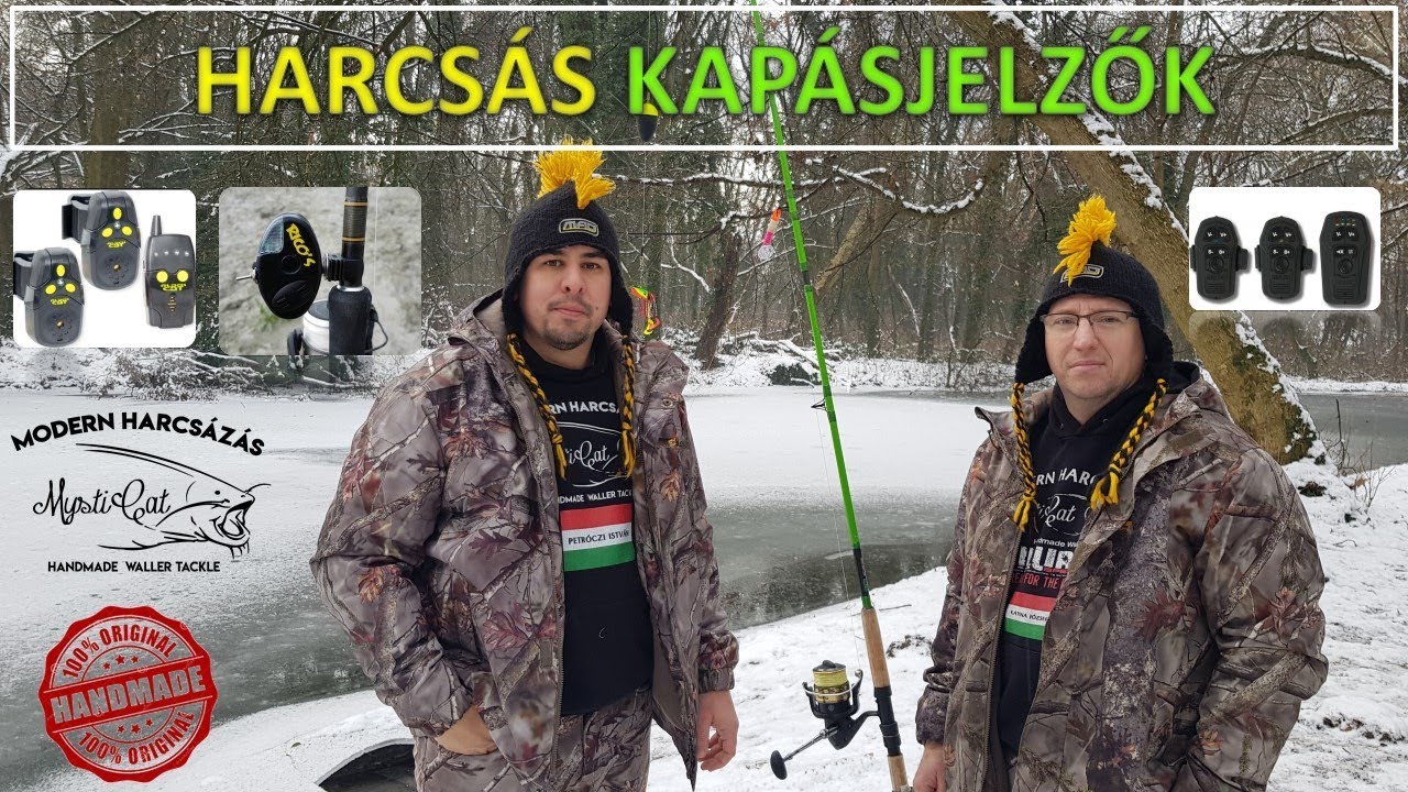 Harcsás kapásjelzők , Elektromos harcsázó kapás  jelzők (Mysticat Team Modern Harcsázás)