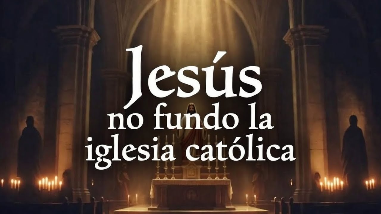 Jesús nunca fundo la iglesia católica